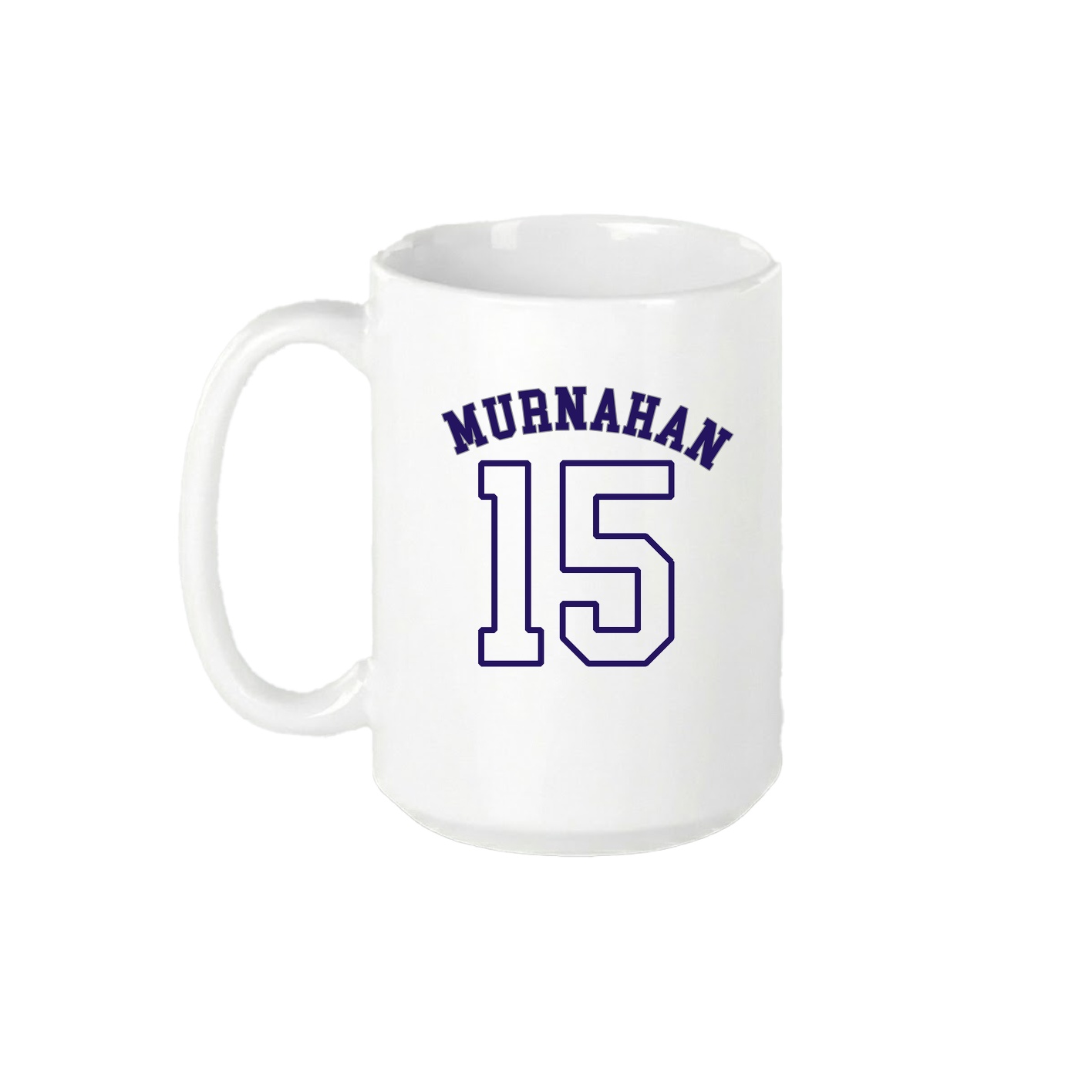 15oz Coffee Mug — Shirsey Arch in White