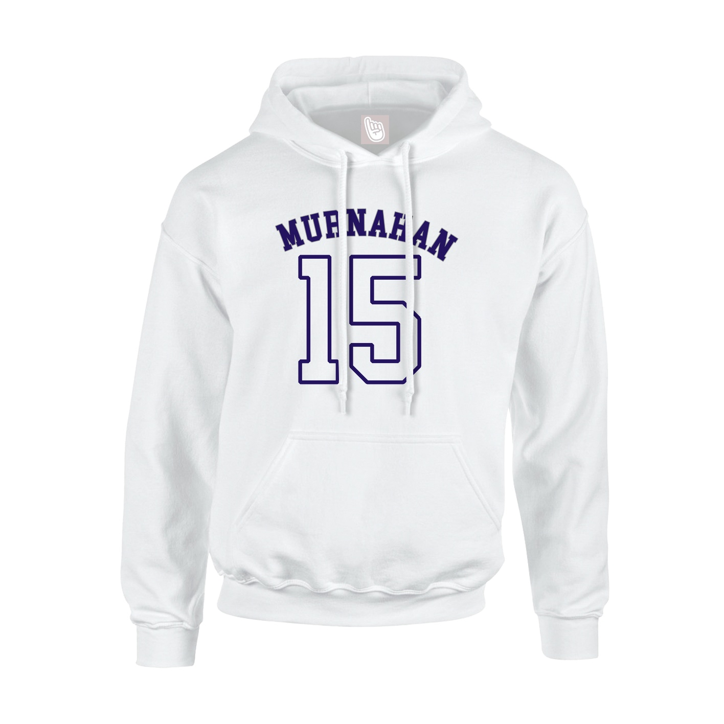 Youth Hoodie — Shirsey Arch in White