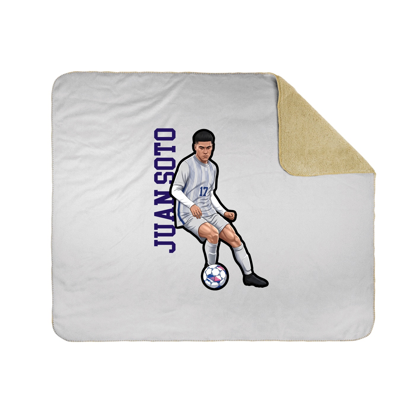 50x60 Sherpa Lined Throw Blanket