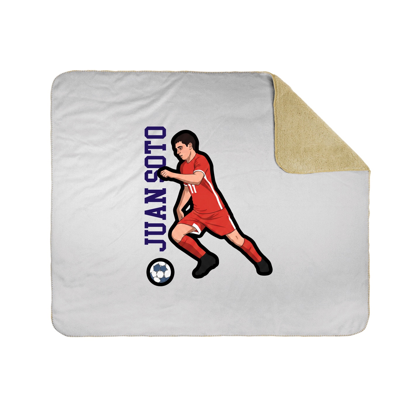 50x60 Sherpa Lined Throw Blanket