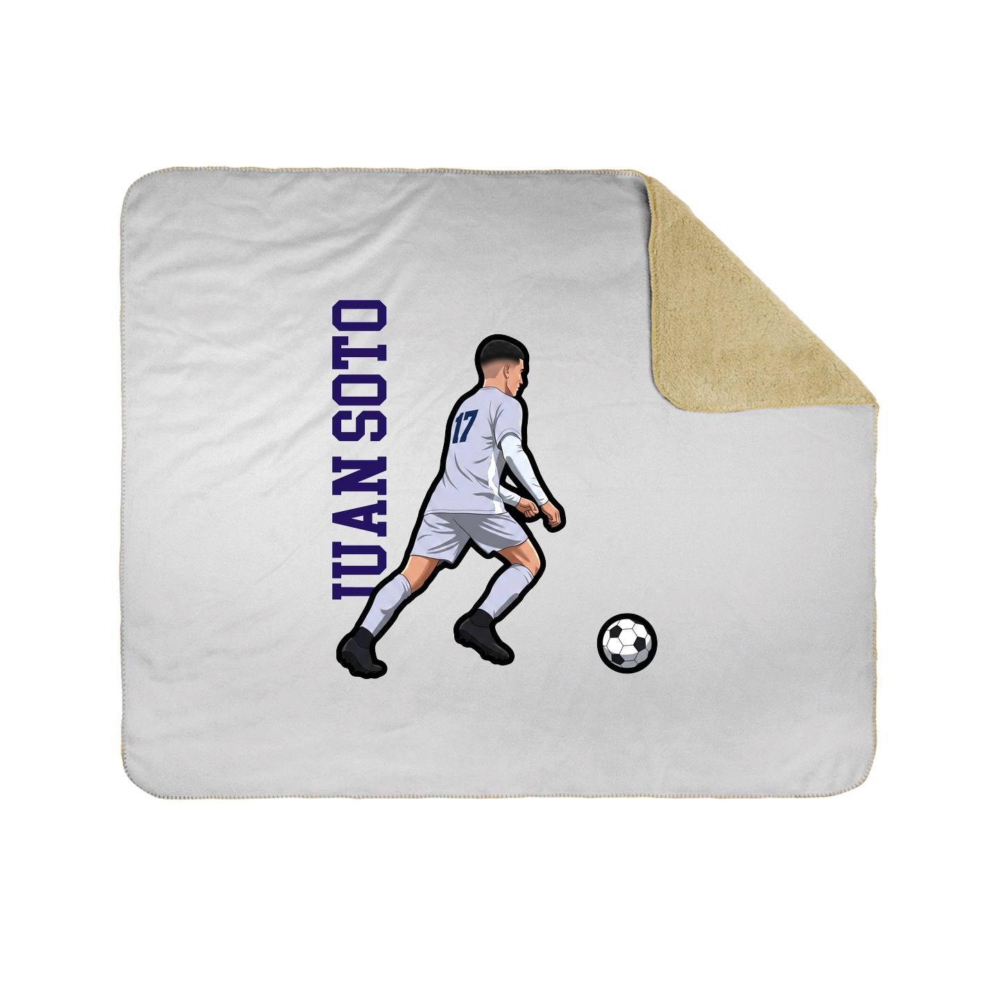 50x60 Sherpa Lined Throw Blanket