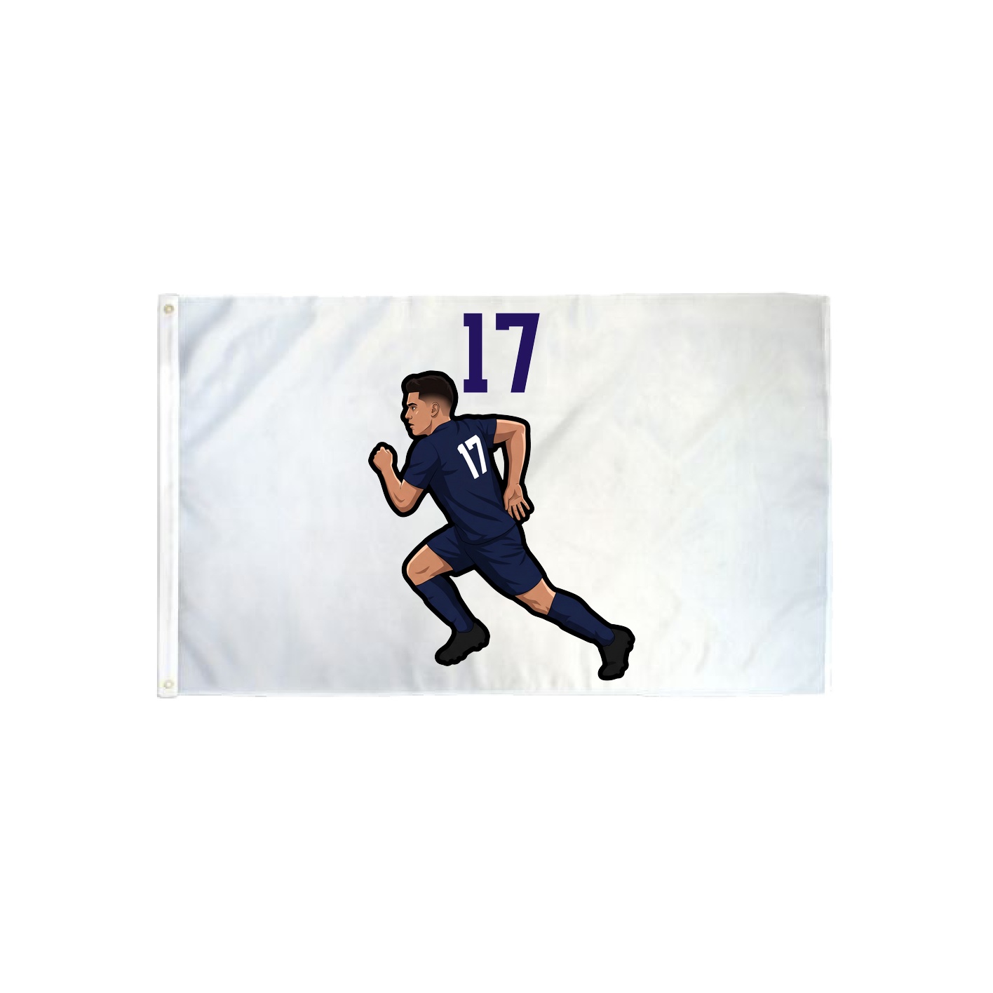 3x5 Flag — Number Top in Classic