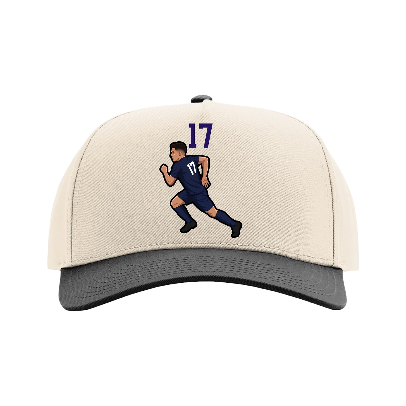 Full Fabric Five-Panel Champ Cap