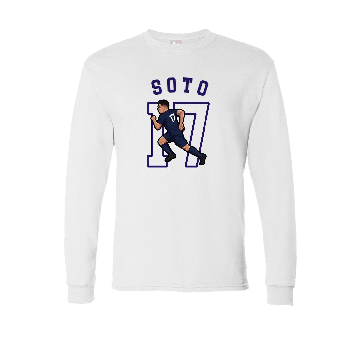 Long Sleeve Tee — Shirsey Arch in White