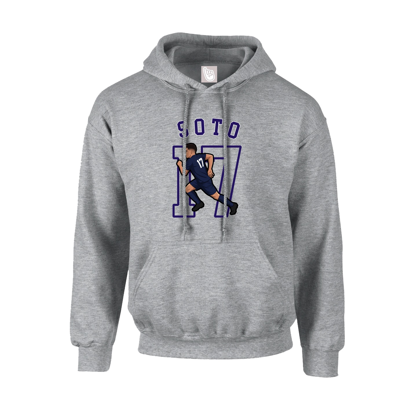 Youth Hoodie — Shirsey Arch in Grey