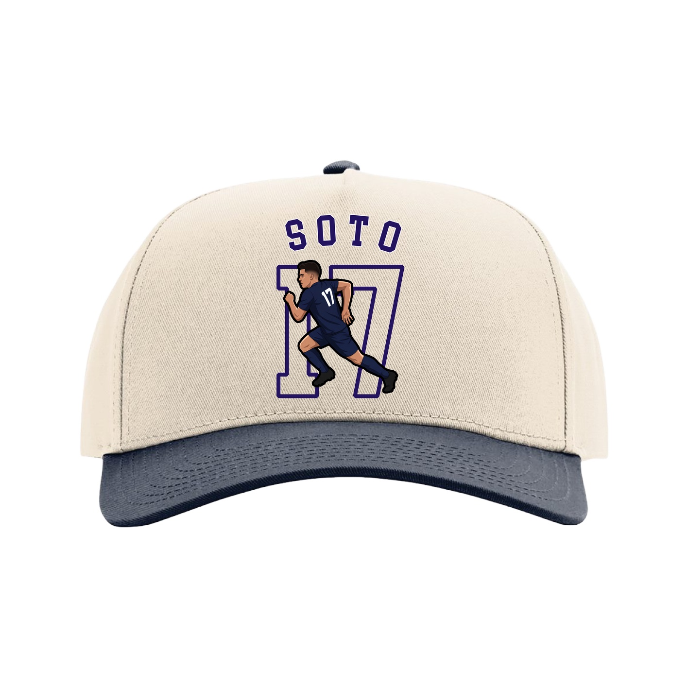 Full Fabric Five-Panel Champ Cap