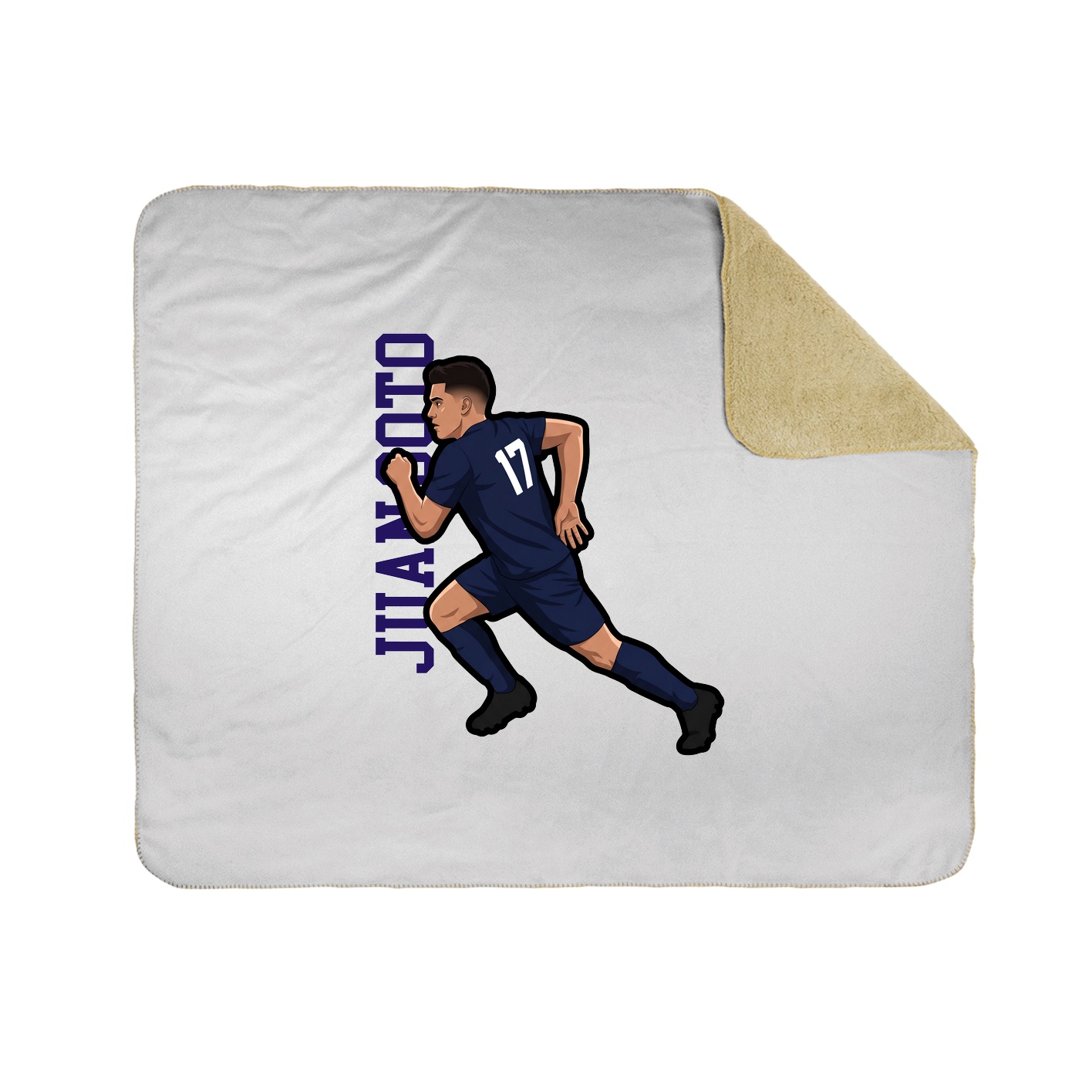 50x60 Sherpa Lined Throw Blanket