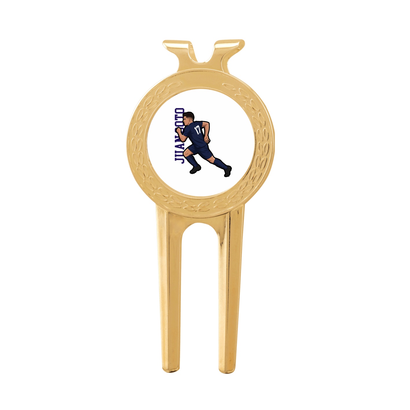 Divot Tool with Ball Marker — Name Vertical in Classic