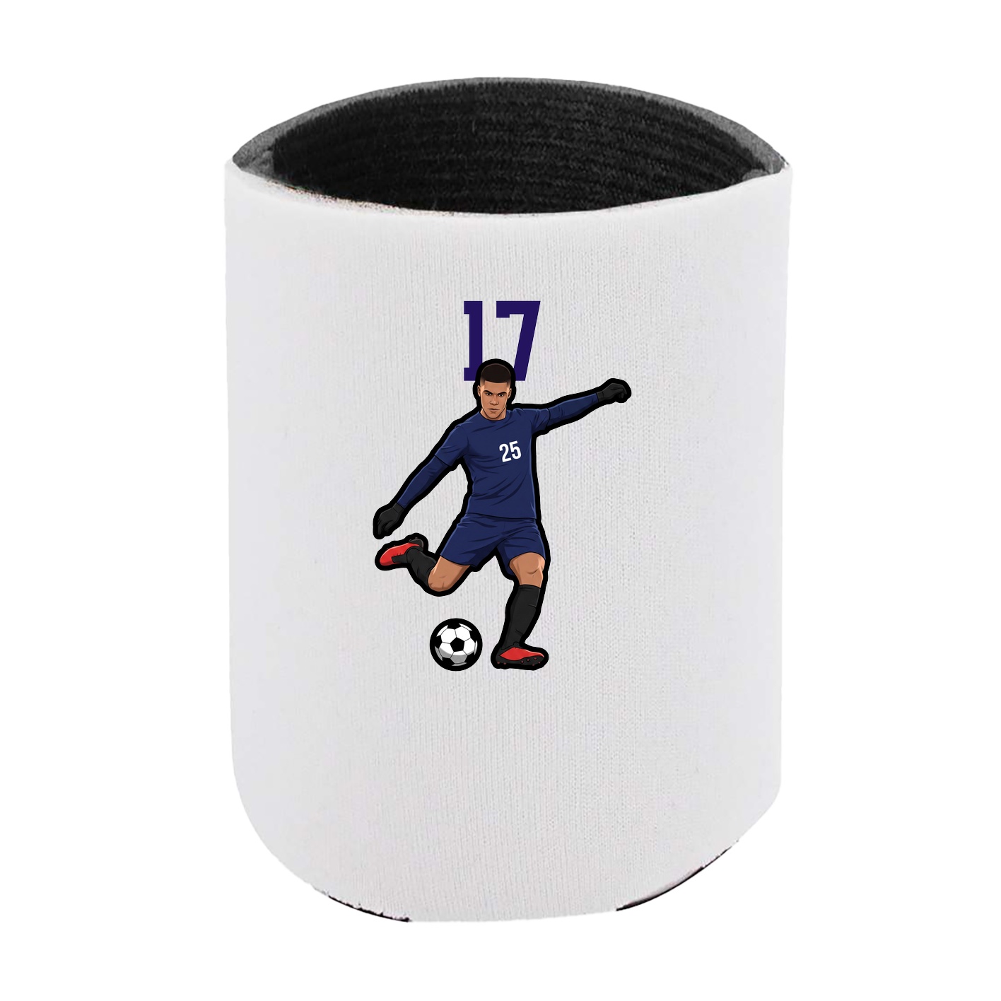 Can Holder — Number Top in White