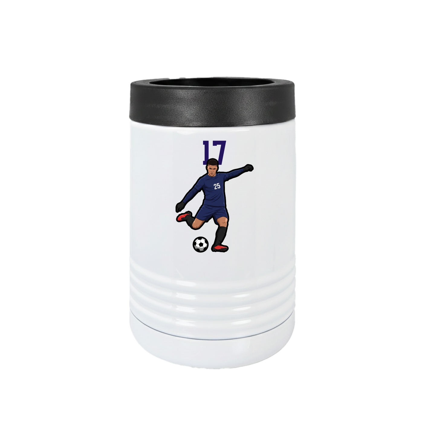 Beverage Holder — Number Top in White