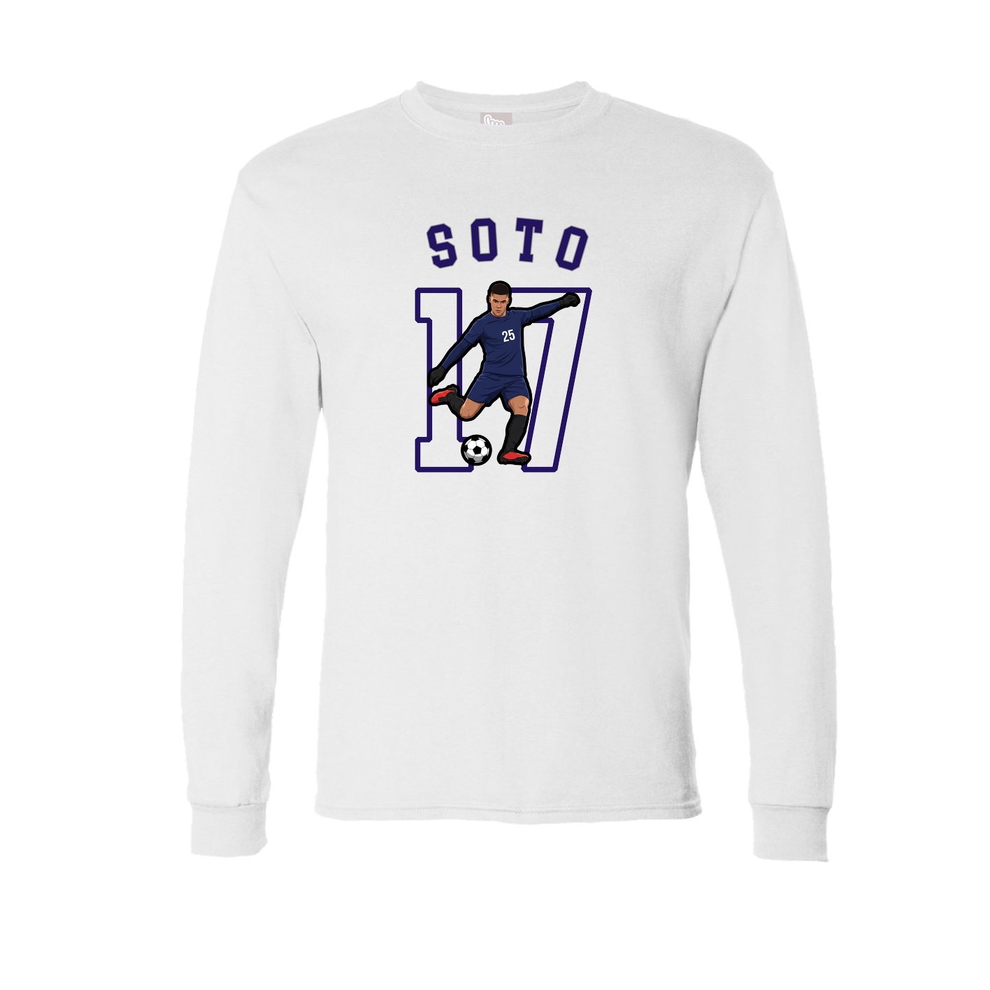 Long Sleeve Tee — Shirsey Arch in White