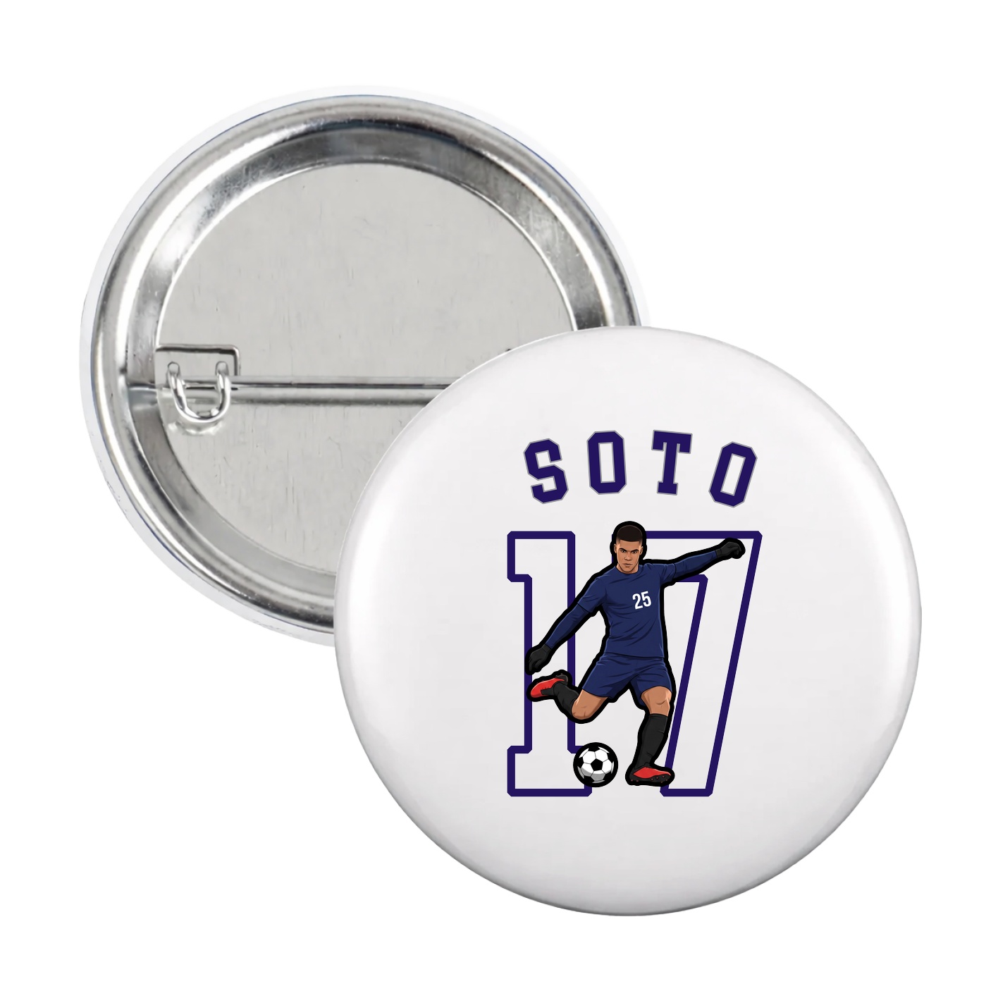 Game Day Button — Shirsey Arch in White