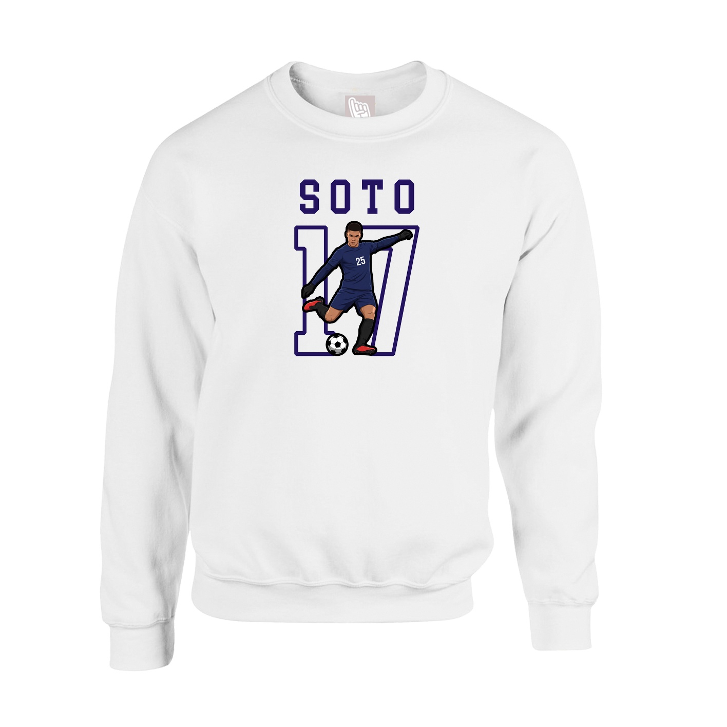 Fleece Crew — Shirsey in White