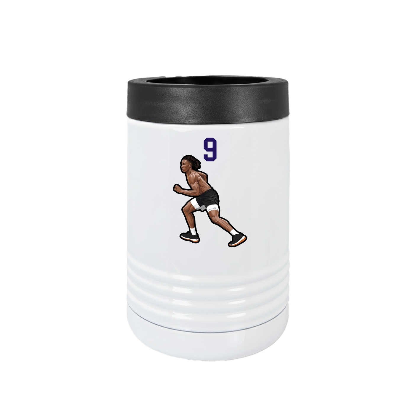 Beverage Holder — Number Top in White