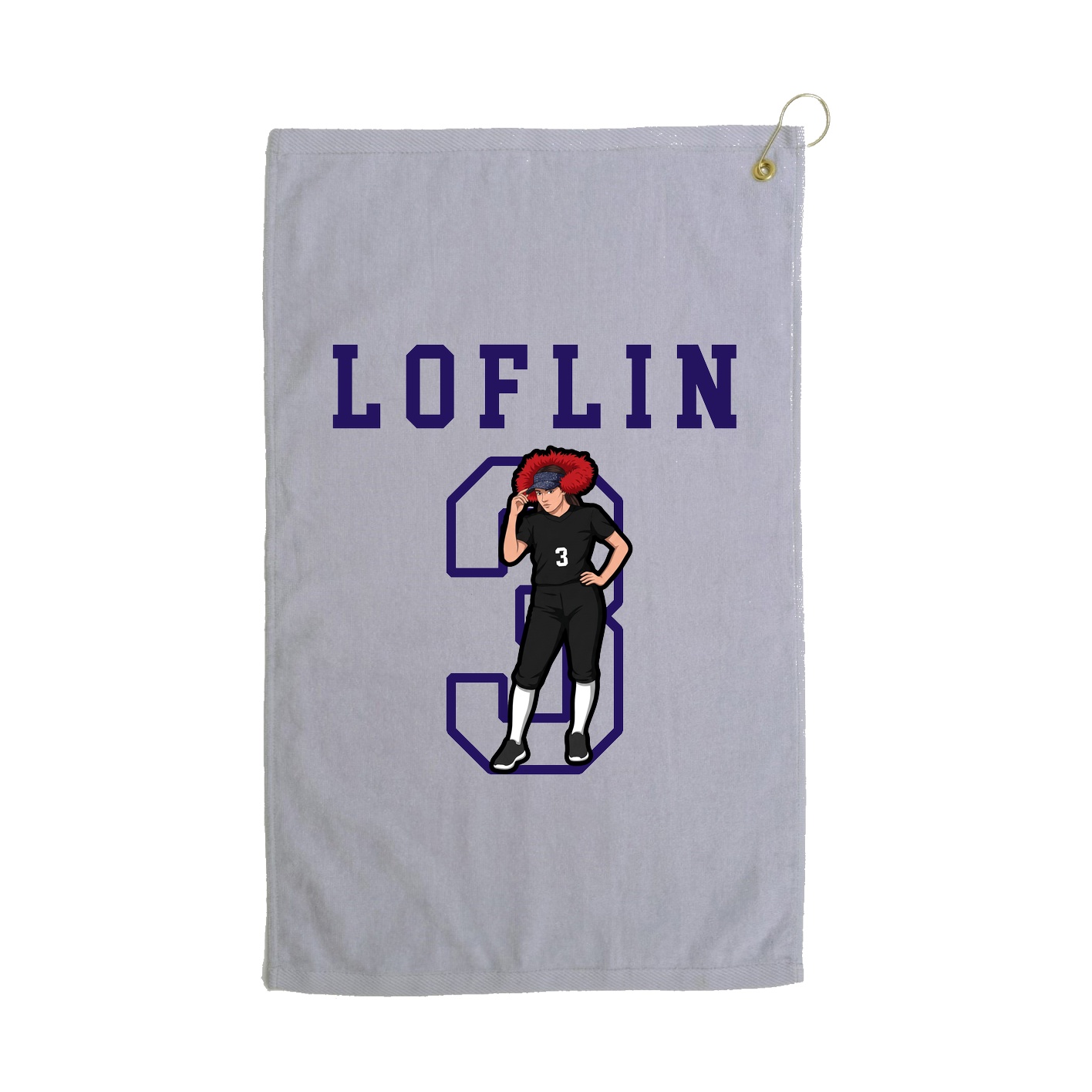 Golf Towel — Shirsey in Grey