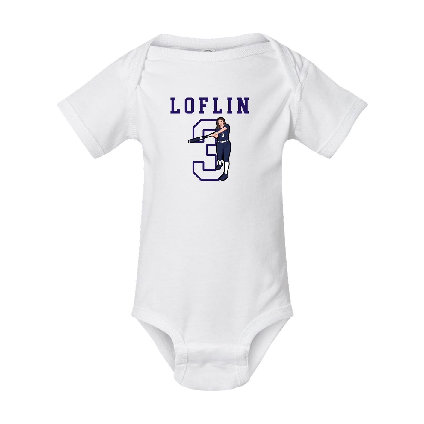 Baby Onesie — Shirsey in White