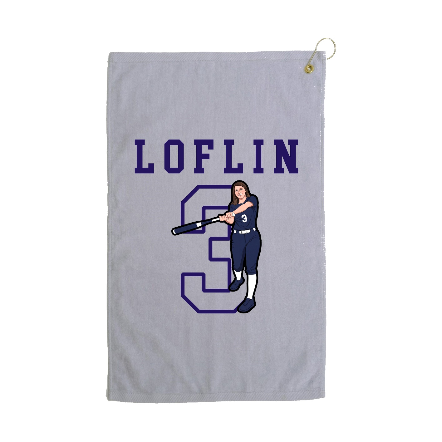 Golf Towel — Shirsey in Grey
