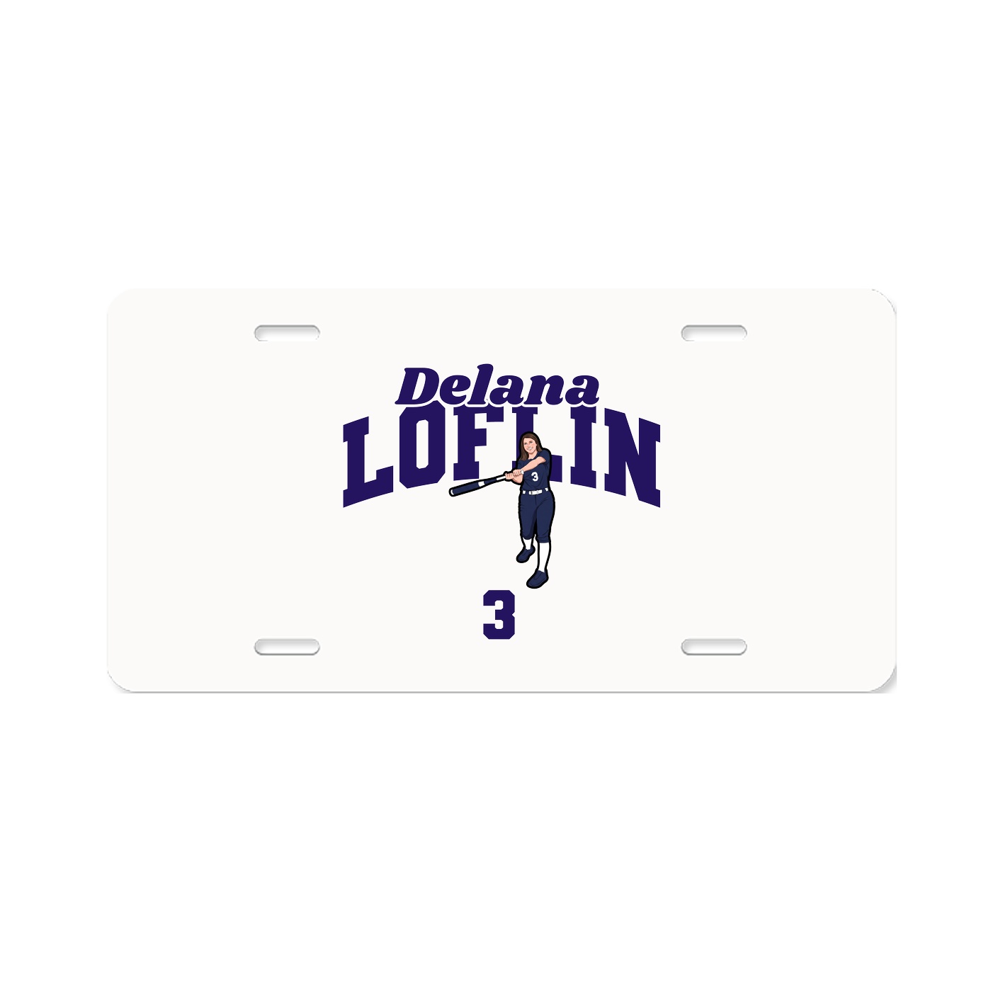 License Plate — Signature Arch in Classic