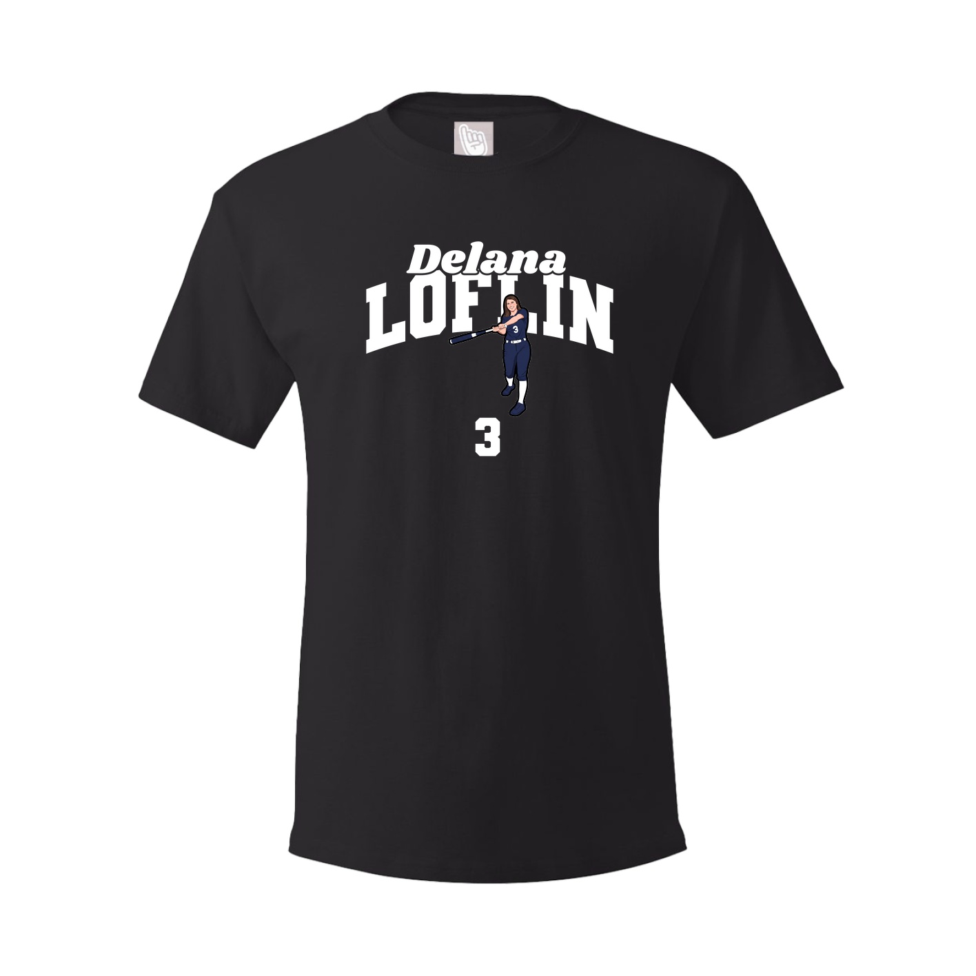 Tee — Signature Arch in Black