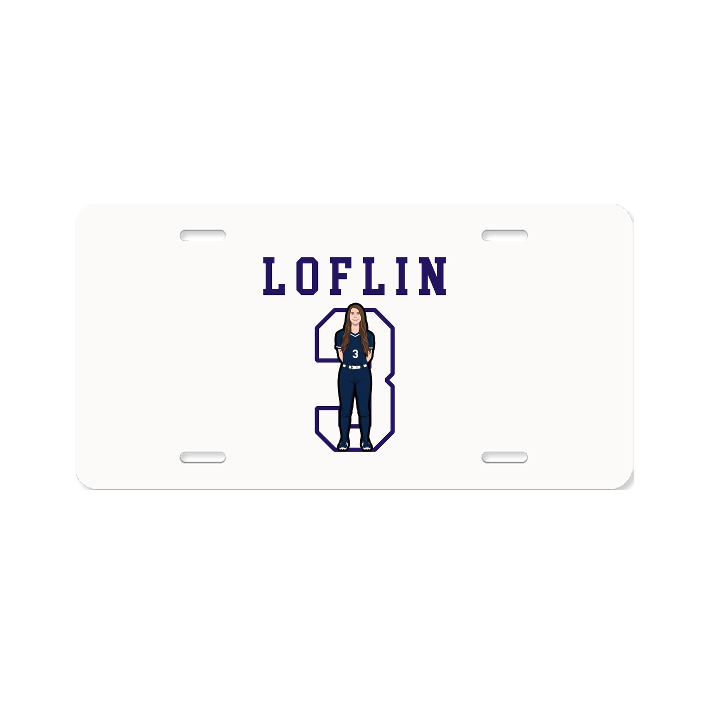 License Plate — Shirsey in Classic