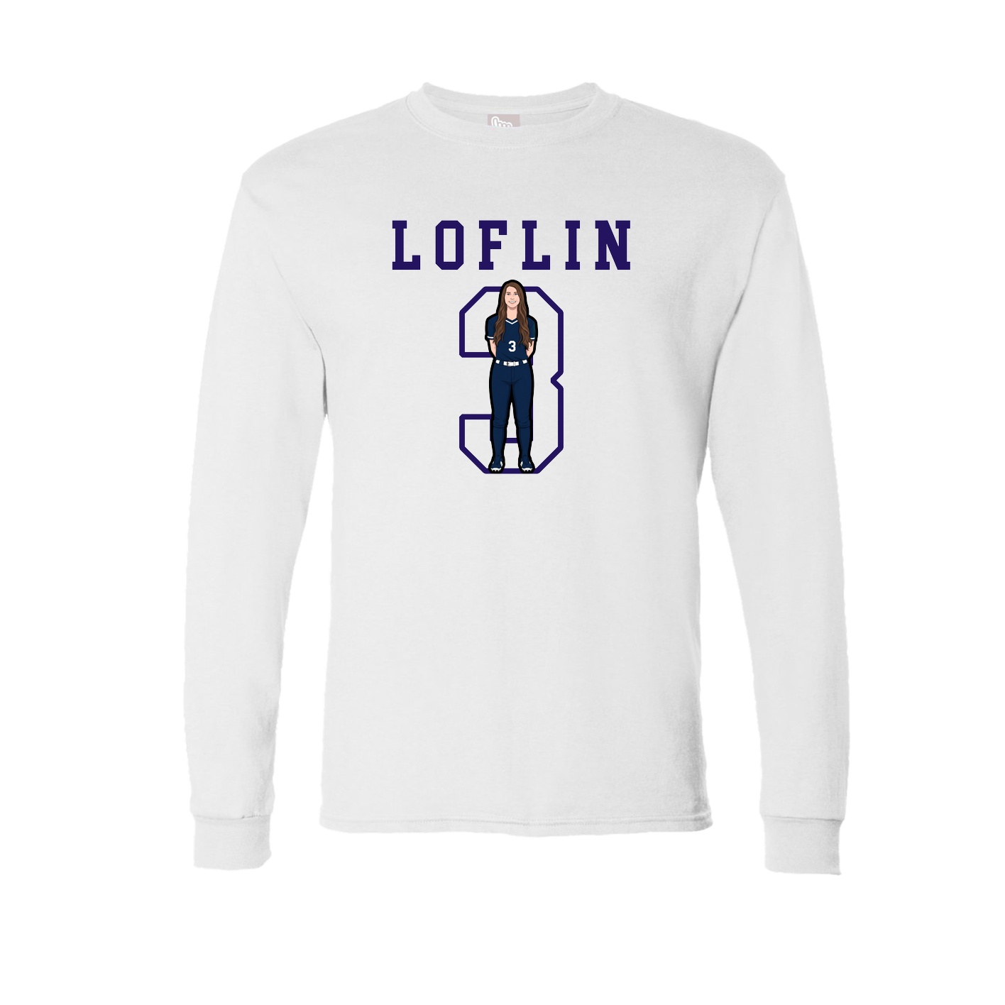 Long Sleeve Tee — Shirsey in White