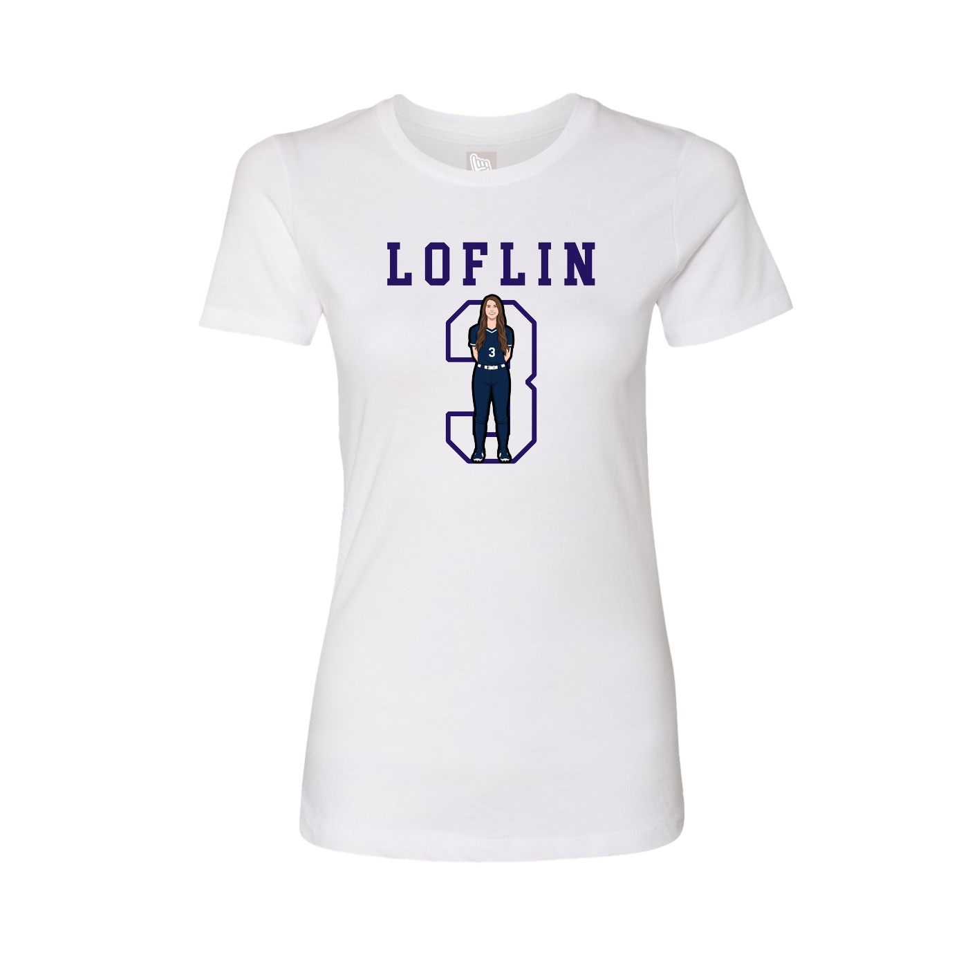 Fitted Women's Tee — Shirsey in White