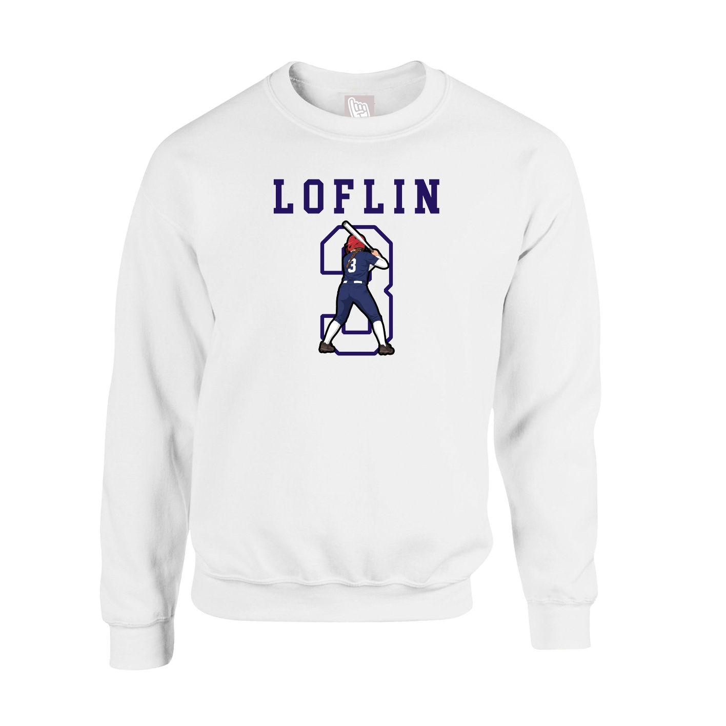 Fleece Crew — Shirsey in White