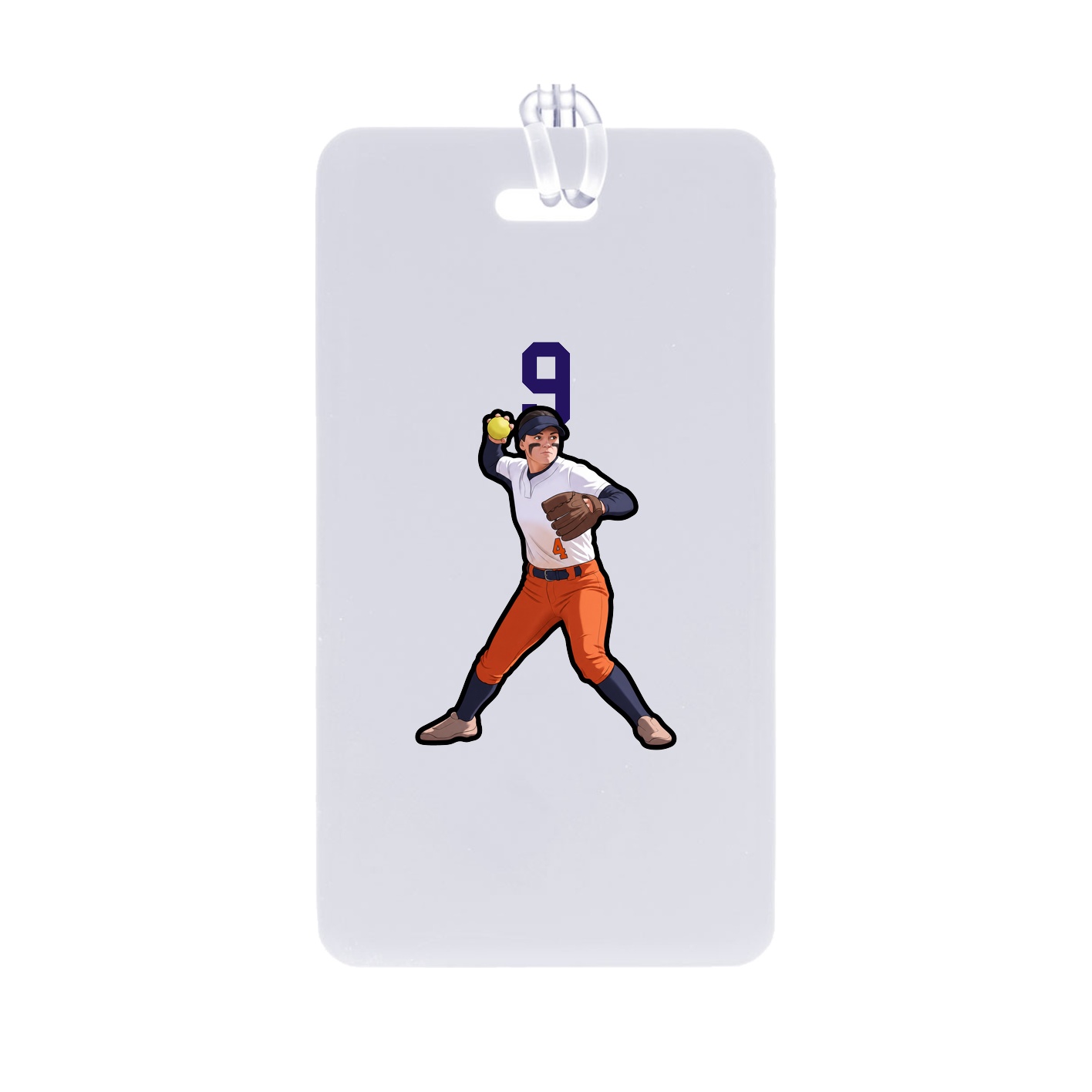 Bag Tag — Number Top in Classic