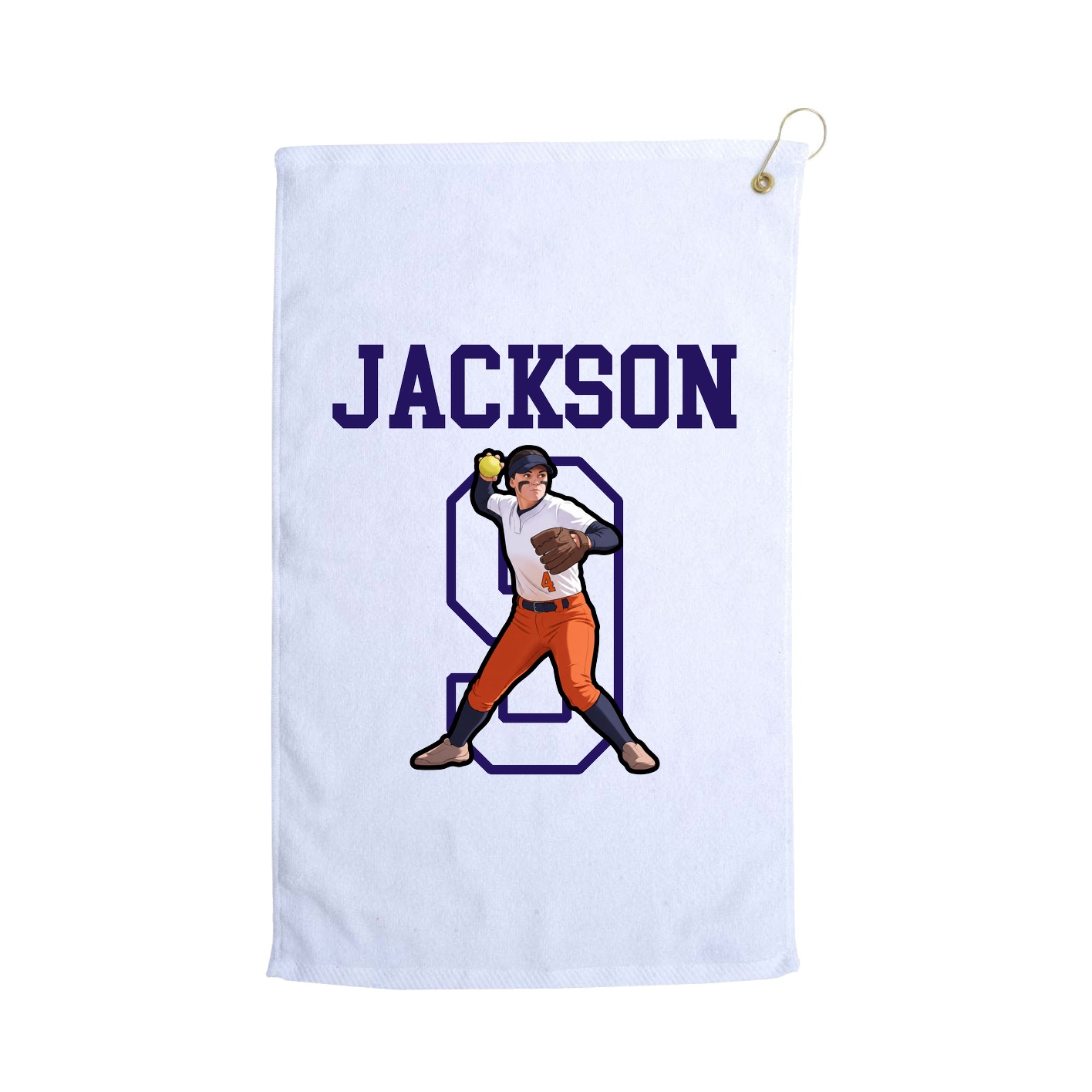 Golf Towel — Shirsey in White