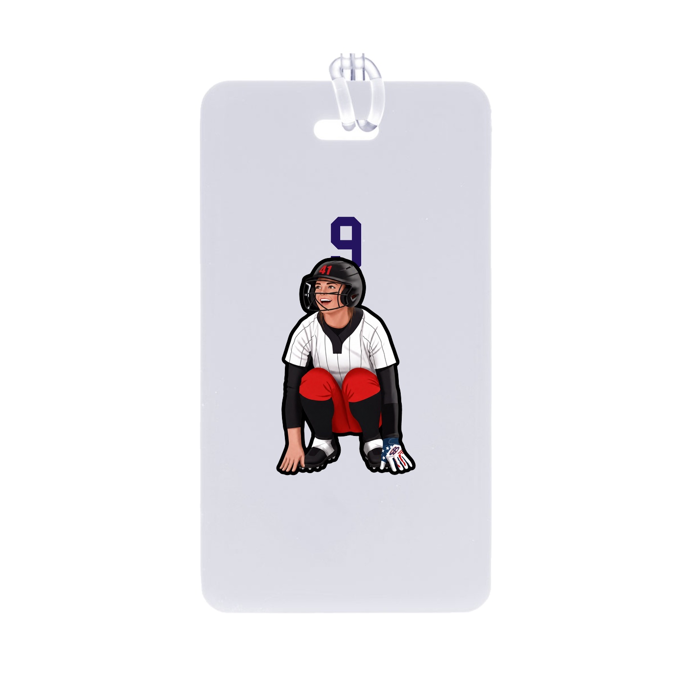Bag Tag — Number Top in Classic