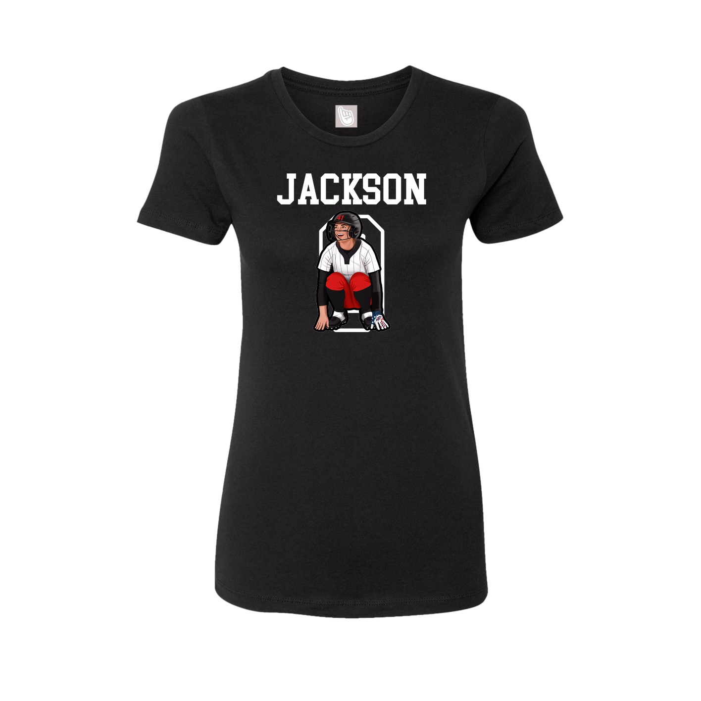 Fitted Women's Tee — Shirsey in Black