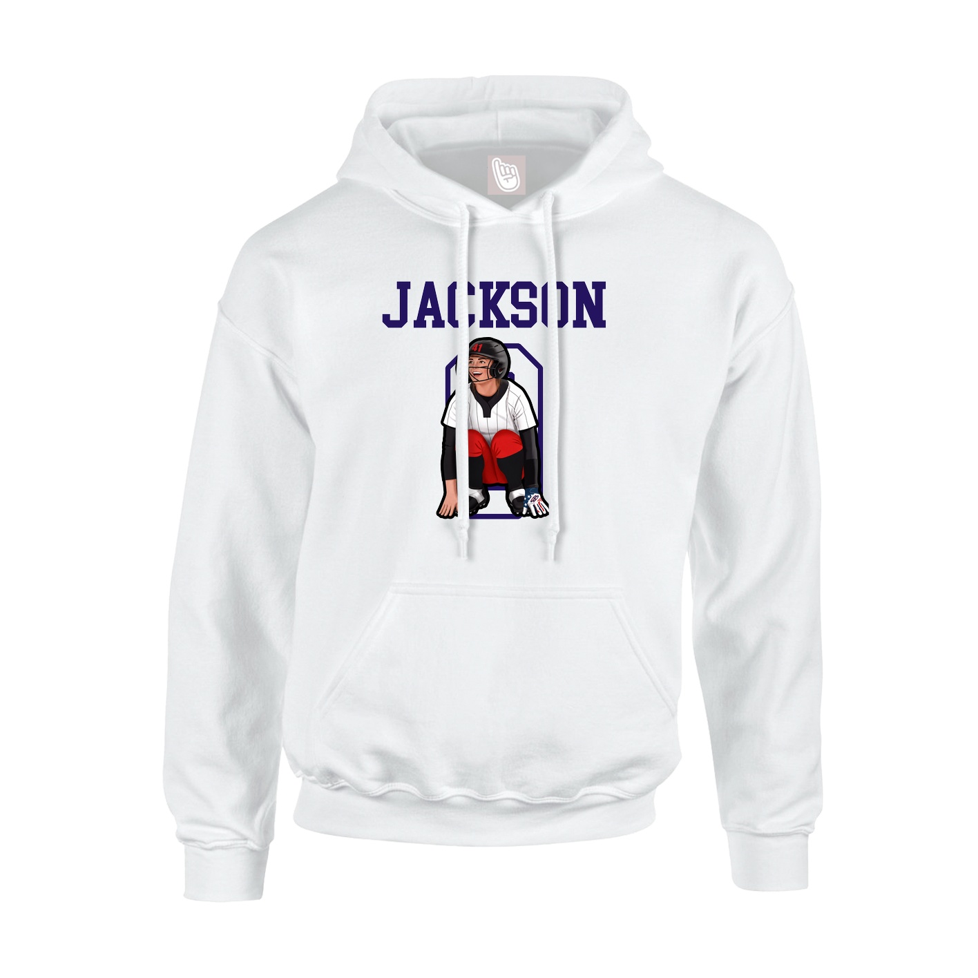 Youth Hoodie — Shirsey in White