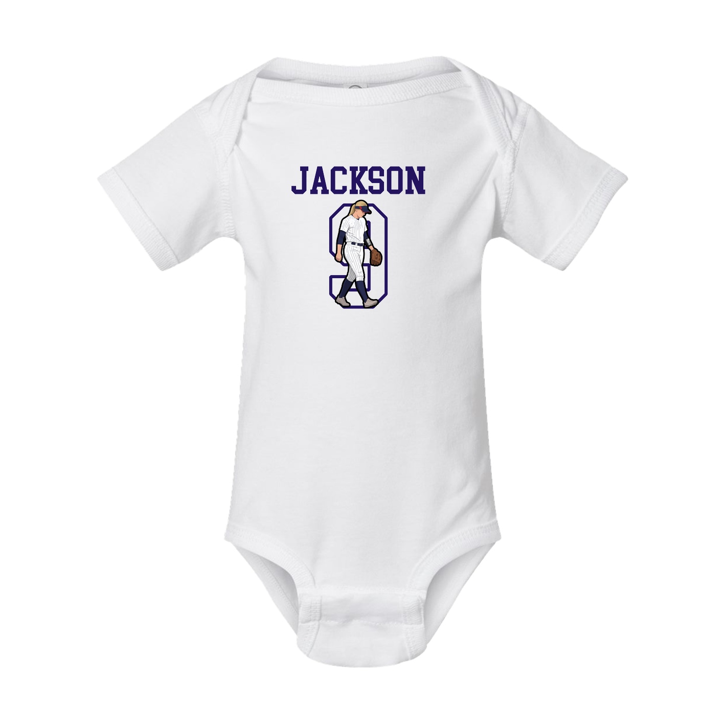Baby Onesie — Shirsey in White