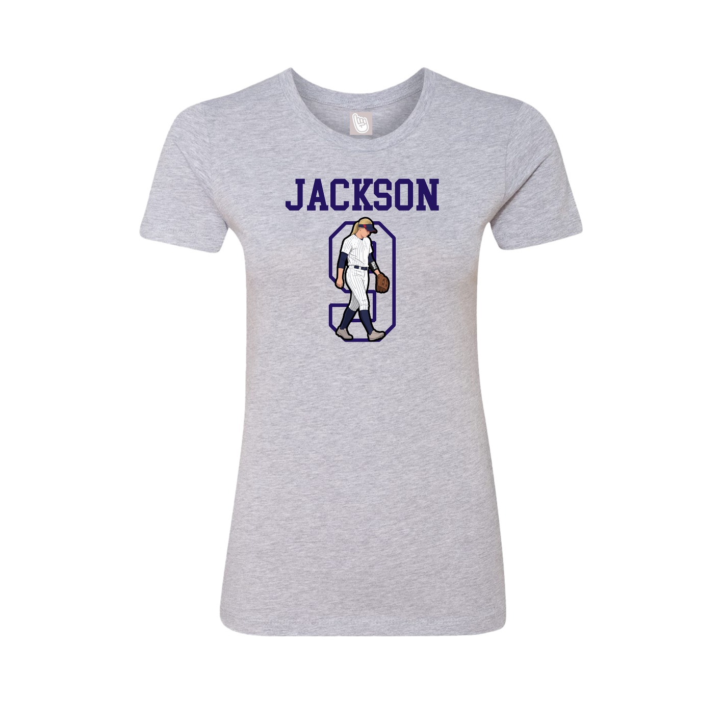 Fitted Women's Tee — Shirsey in Grey