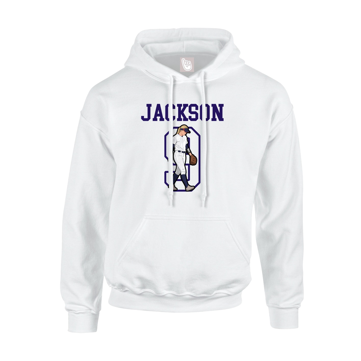 Hoodie — Shirsey in White