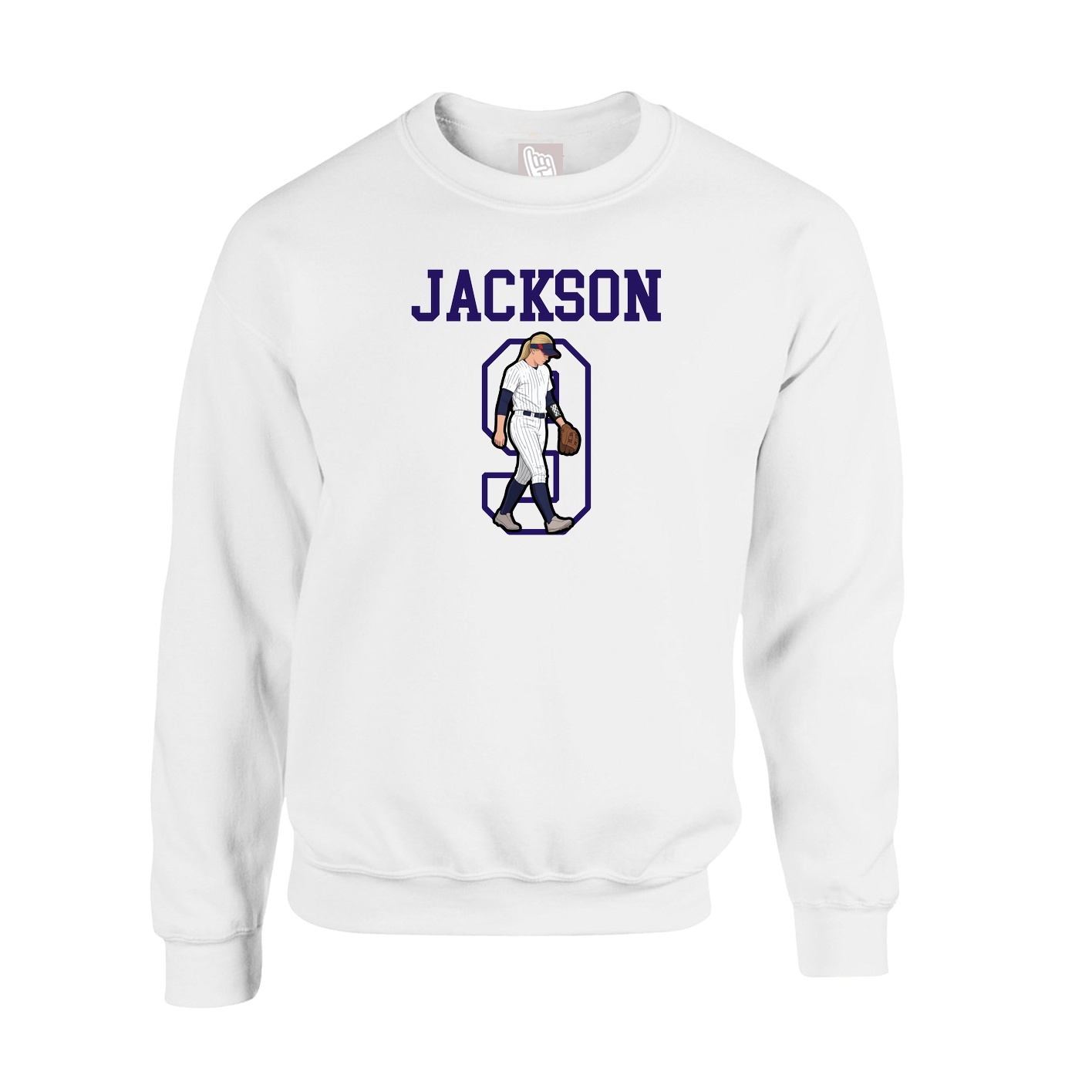 Fleece Crew — Shirsey in White