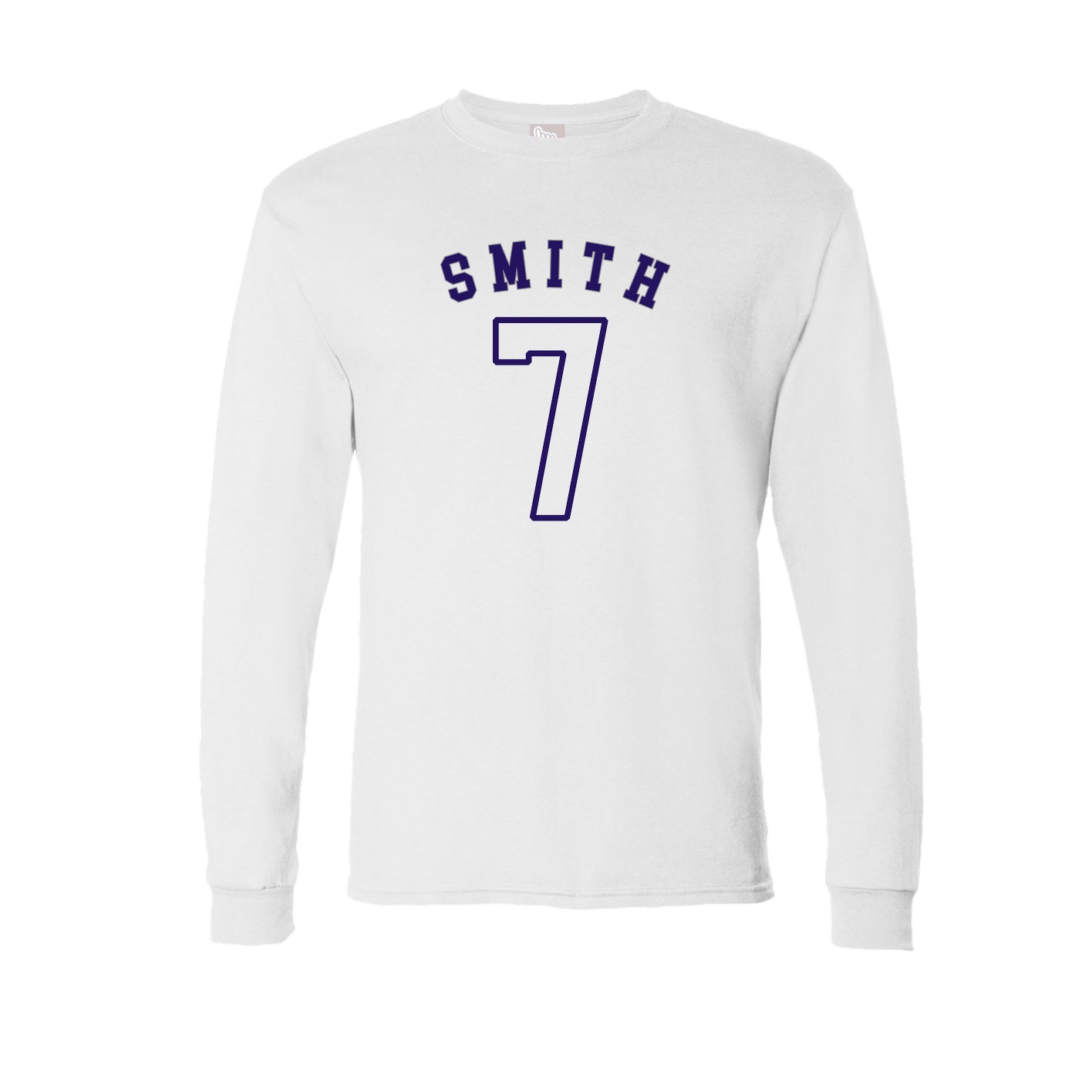 Long Sleeve Tee — Shirsey Arch in White