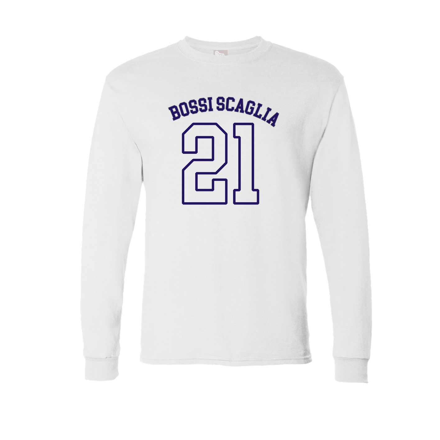 Long Sleeve Tee — Shirsey Arch in White