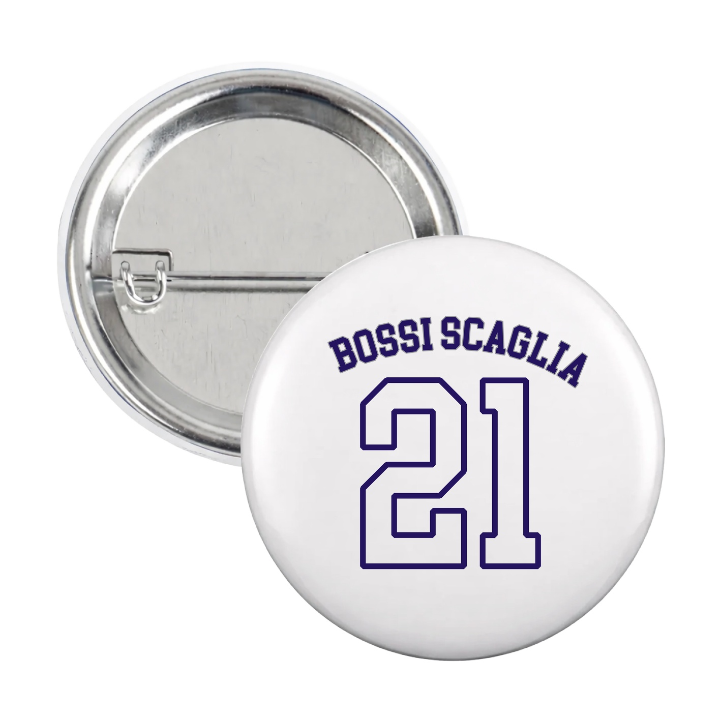 Game Day Button — Shirsey Arch in White