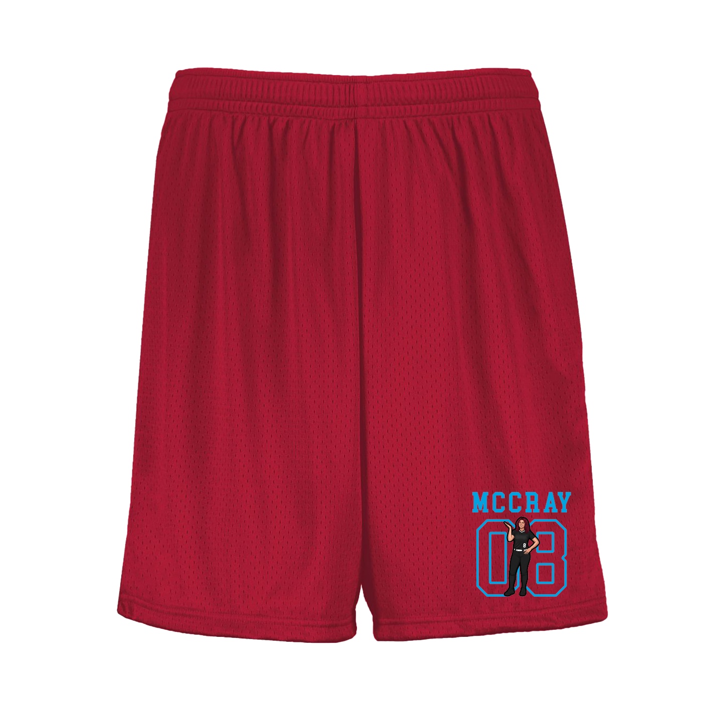 Shorts — Shirsey in Red