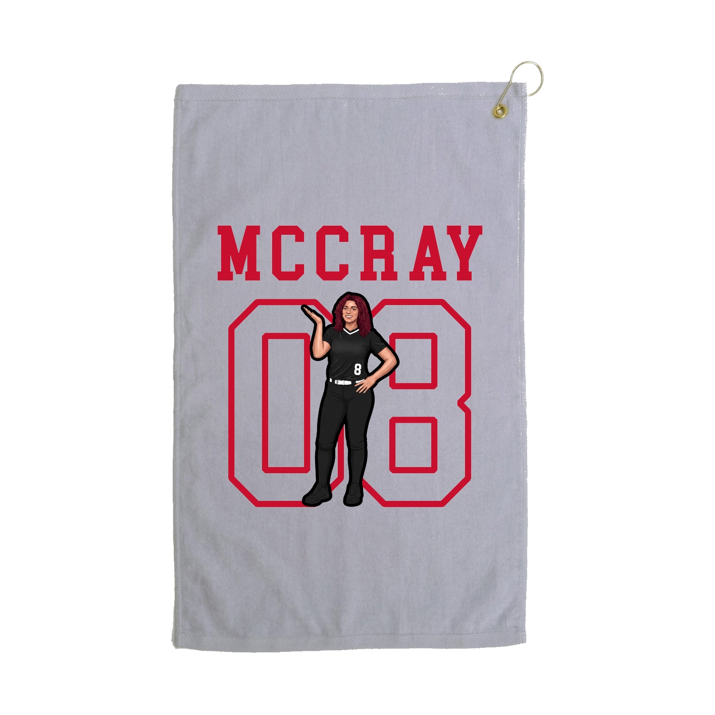 Golf Towel — Shirsey in Grey