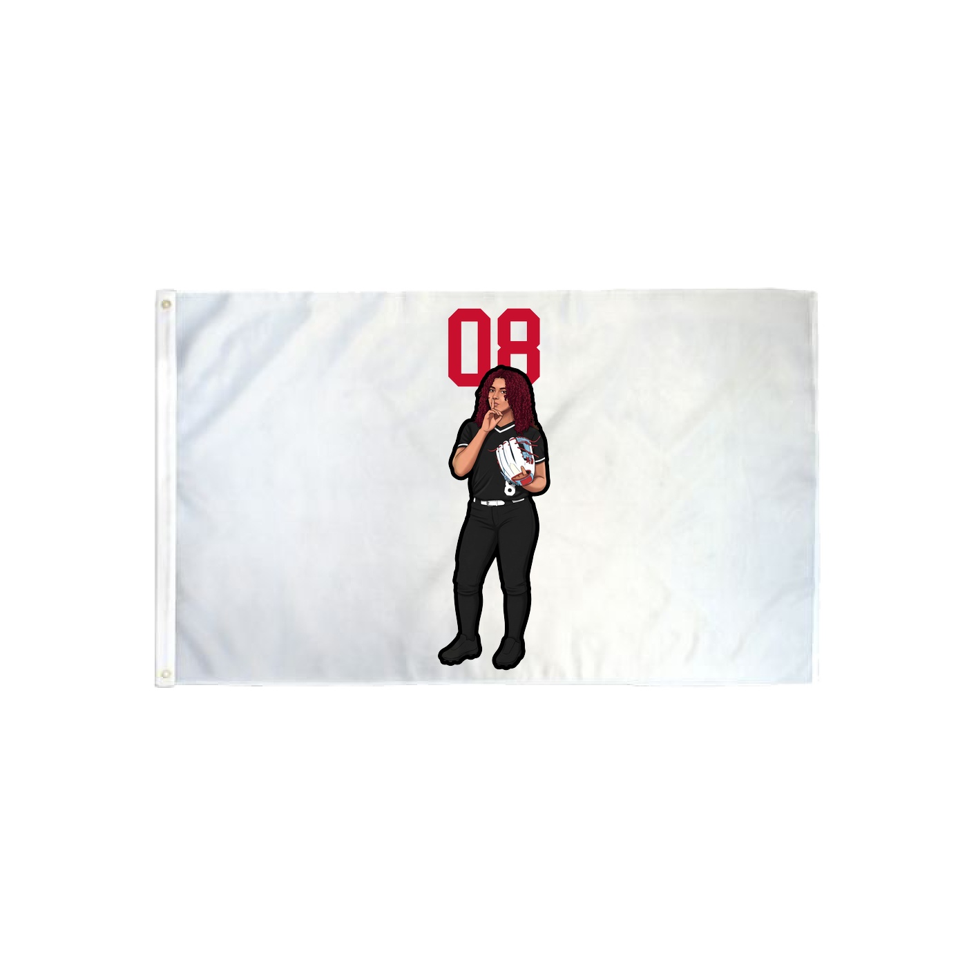 3x5 Flag — Number Top in Classic