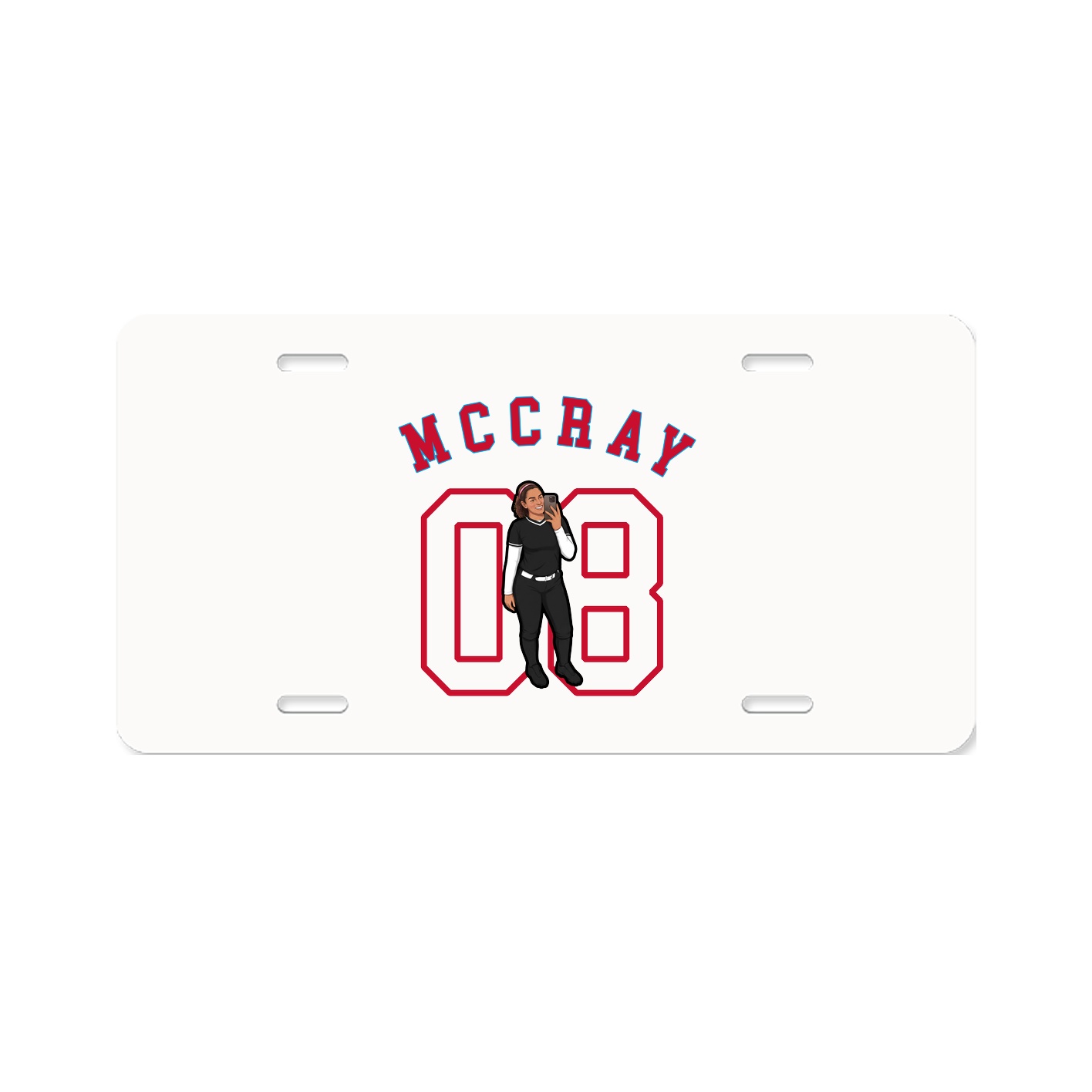 License Plate — Shirsey Arch in Classic
