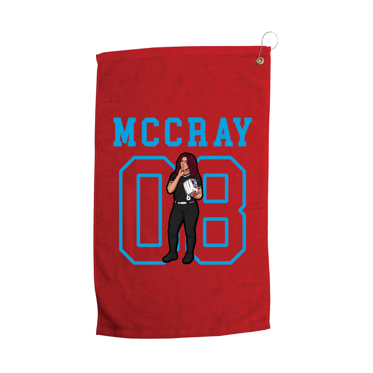 Golf Towel — Shirsey in Red