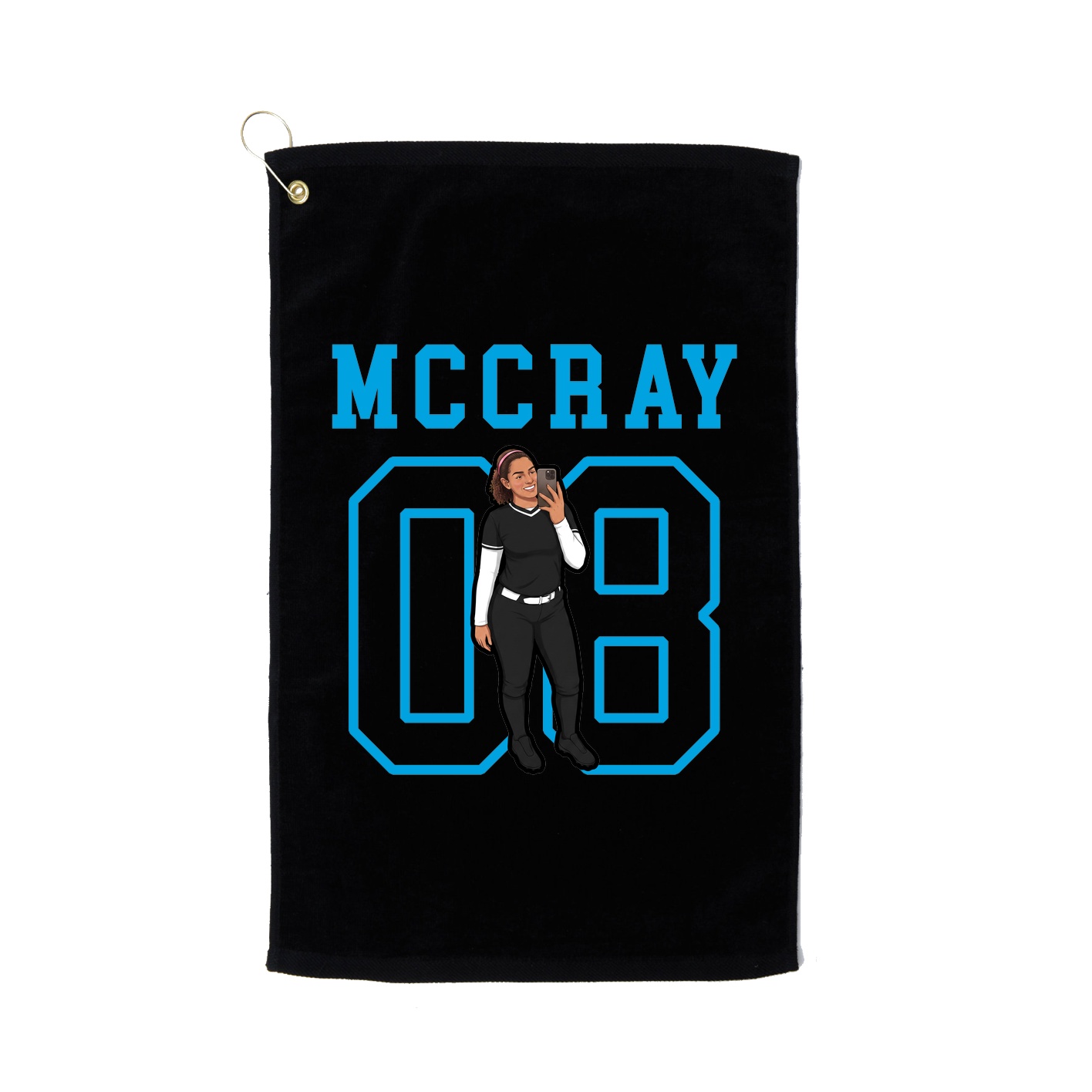 Golf Towel — Shirsey in Black