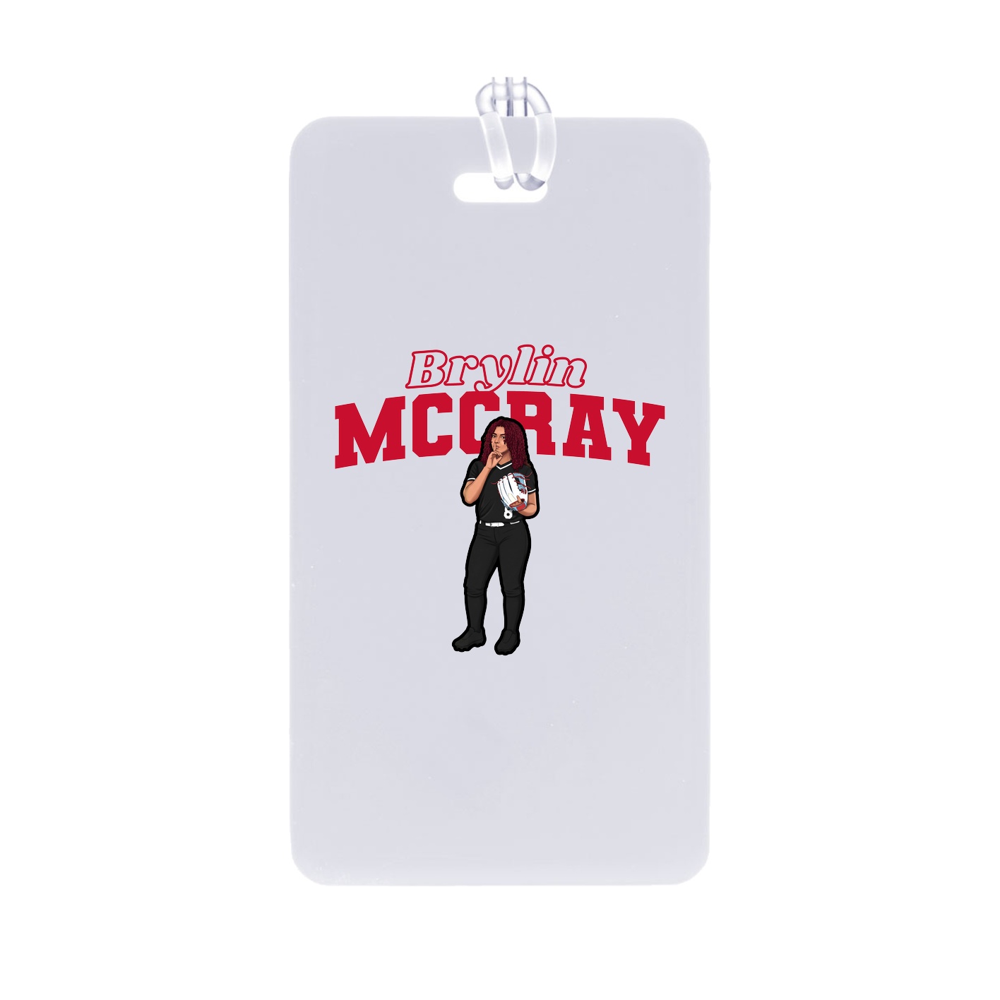 Bag Tag — Name Arch in Classic