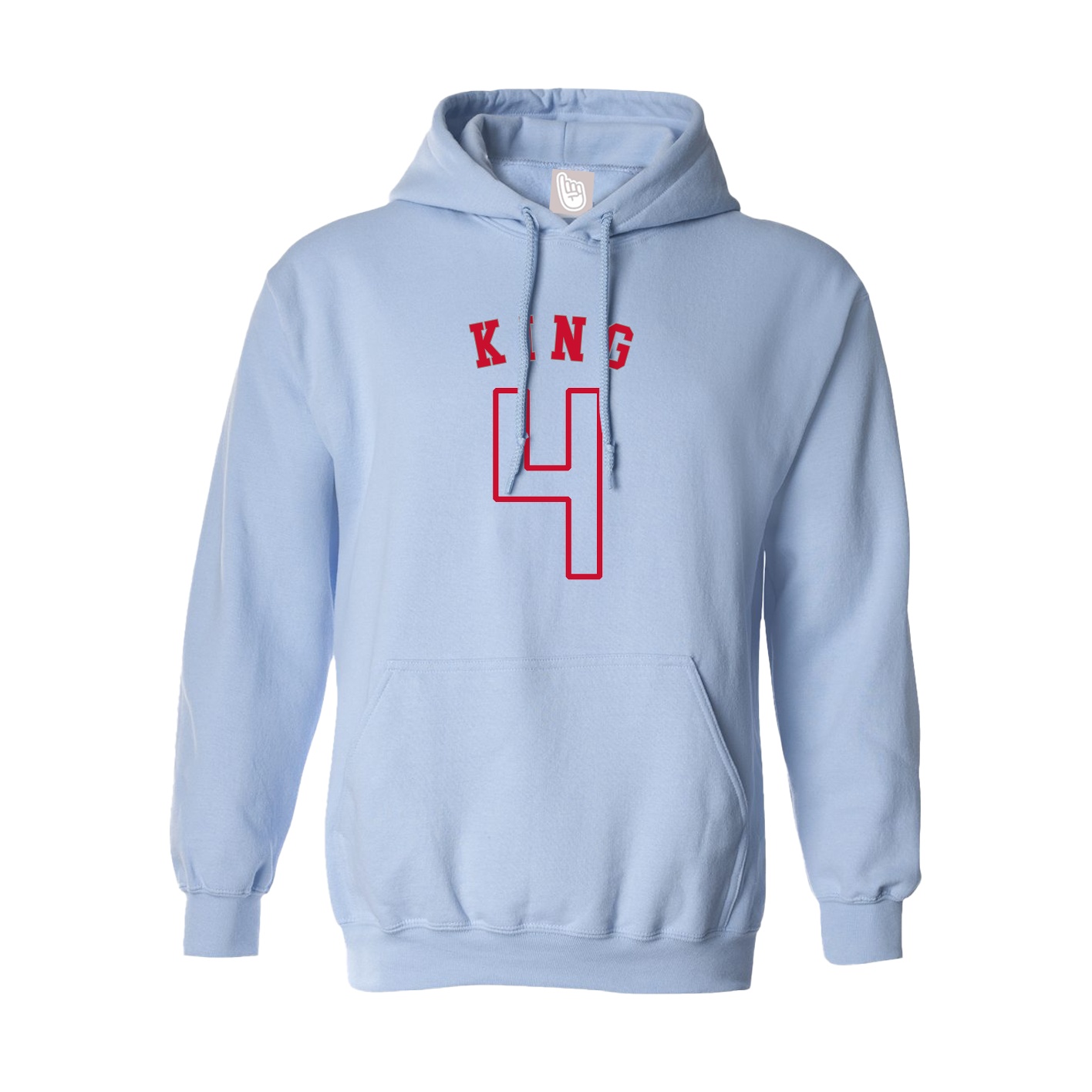 Hoodie — Shirsey Arch in Light Blue