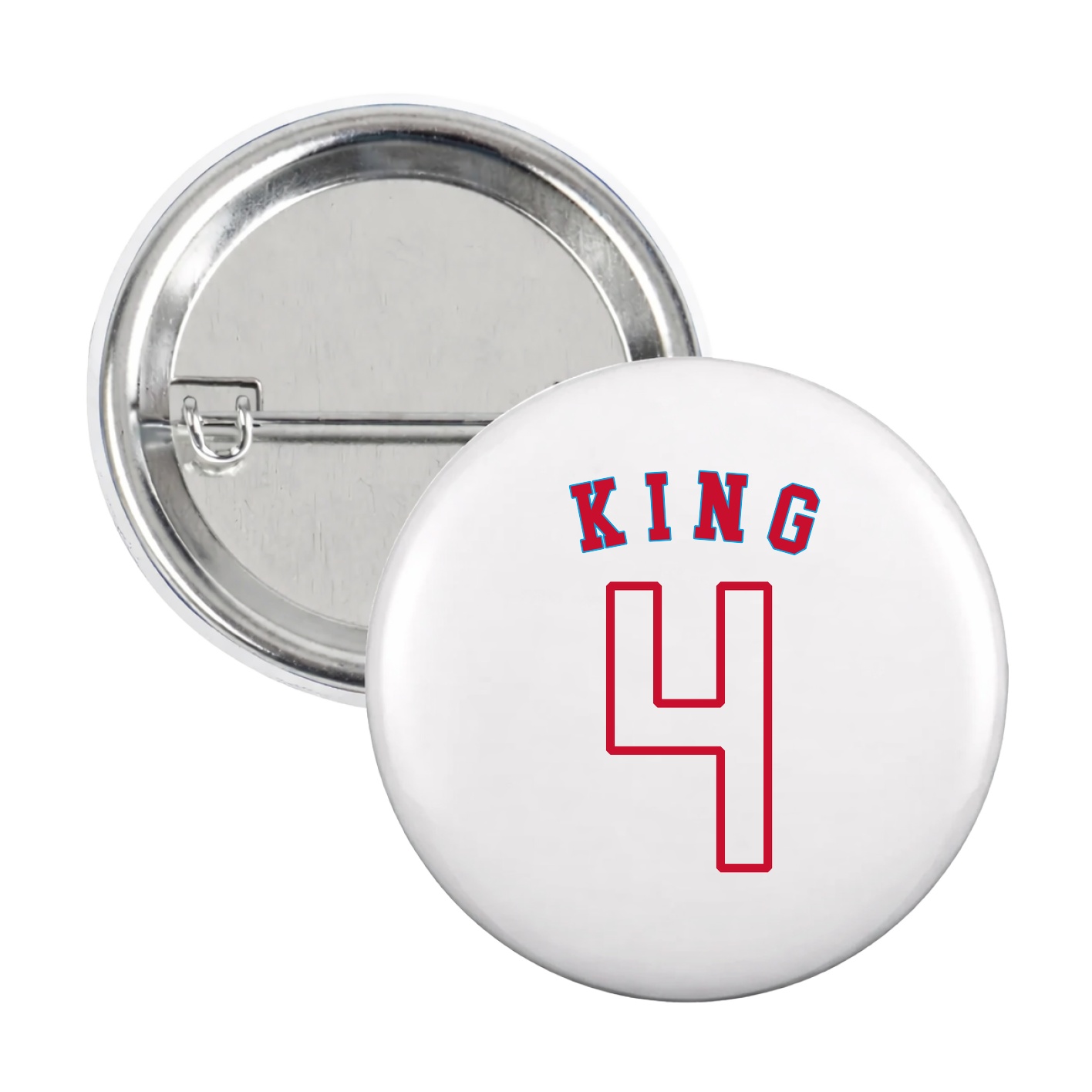 Game Day Button — Shirsey Arch in White