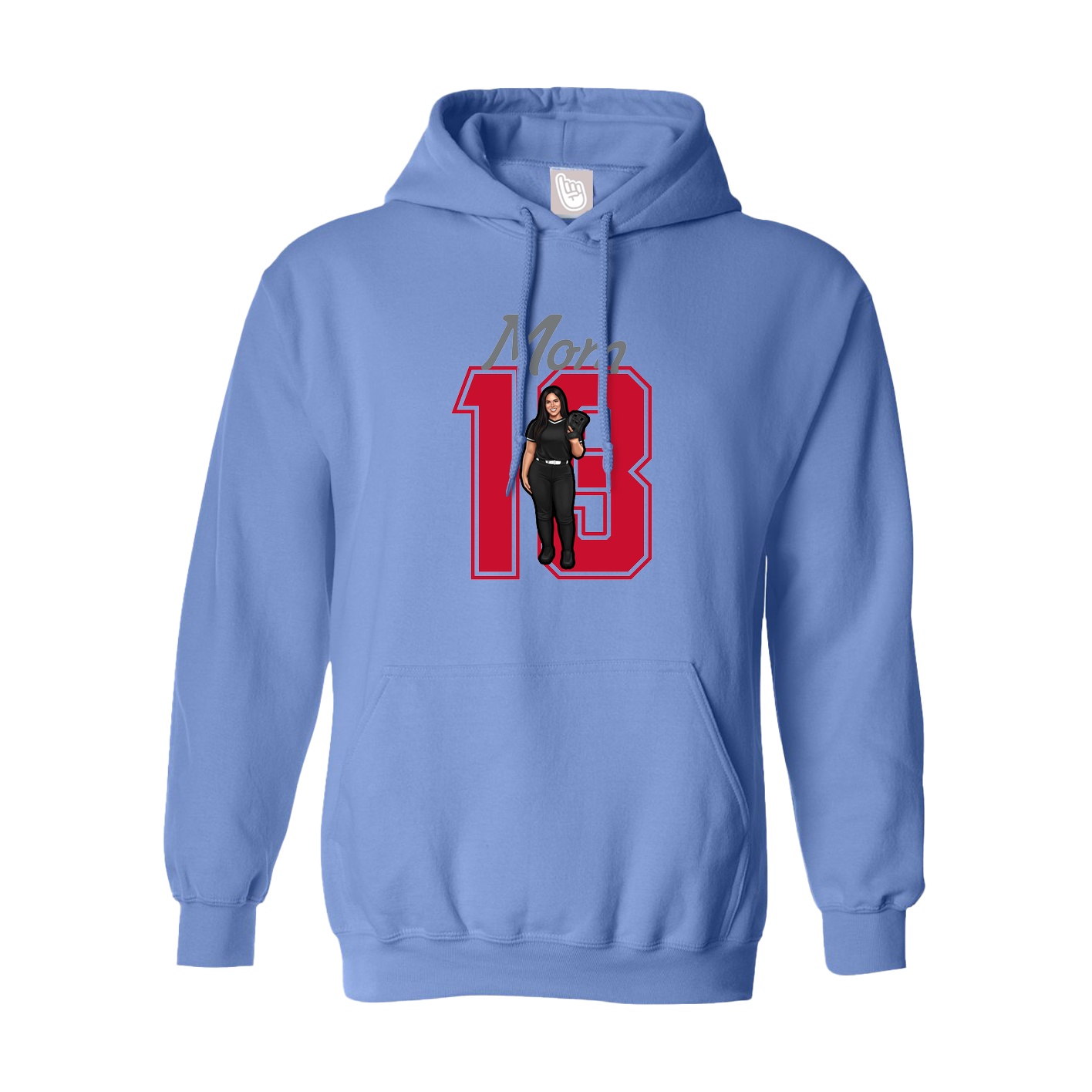 Youth Hoodie — Mothers Day Shirsey in Powder Blue