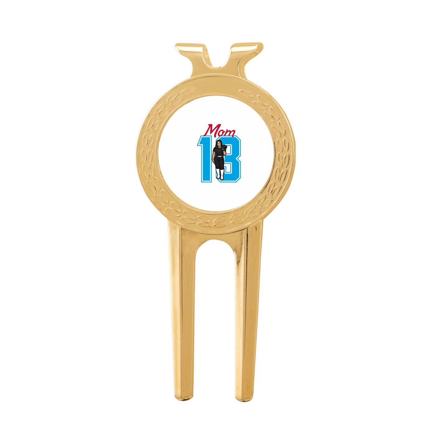 Divot Tool with Ball Marker — Mothers Day Shirsey in Classic